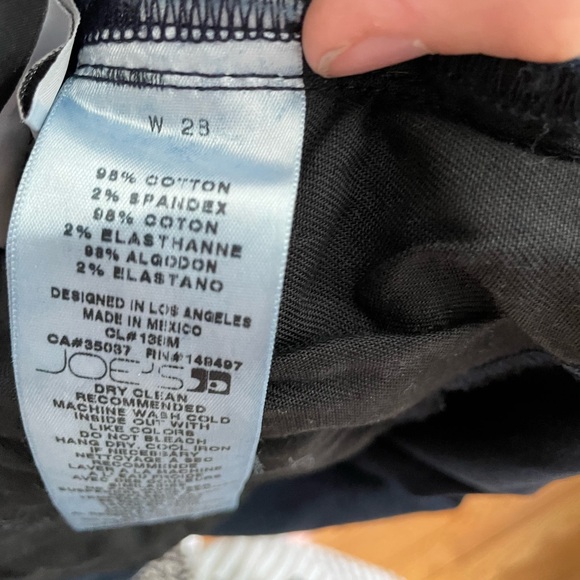 Joe's Jeans Maternity The Icon Mid Rise Skinny Ankle - Size 28 Maternity - Picture 3 of 3